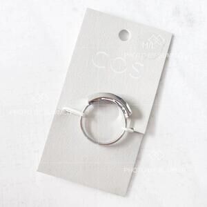 COS Hexagon Cut Metal Ring Size M/L